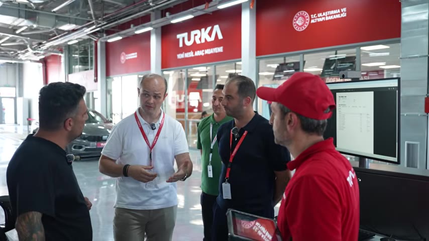TURKA'nın yeni nesil araç muayenesi: Yapay zeka ve robotlar devrede